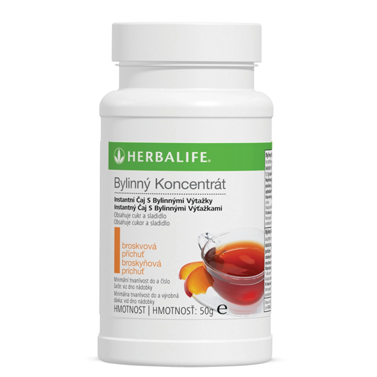Bylinný čaj Herbalife – Termočaj – broskyňa