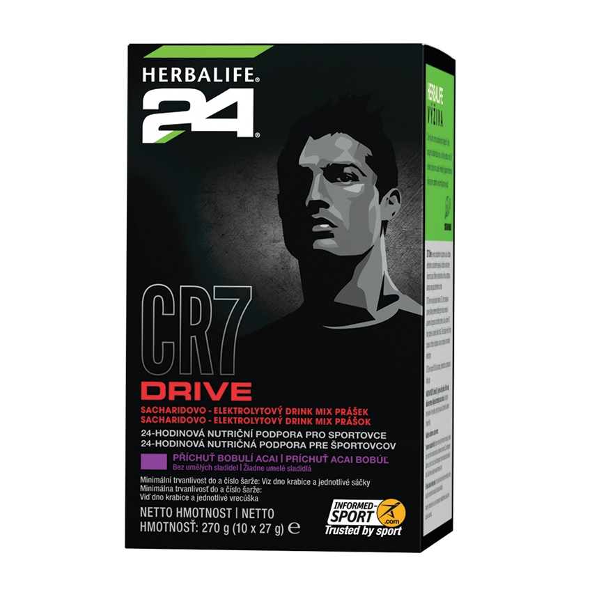 H24® CR7 Športový nápoj s príchuťou acai bobúľ