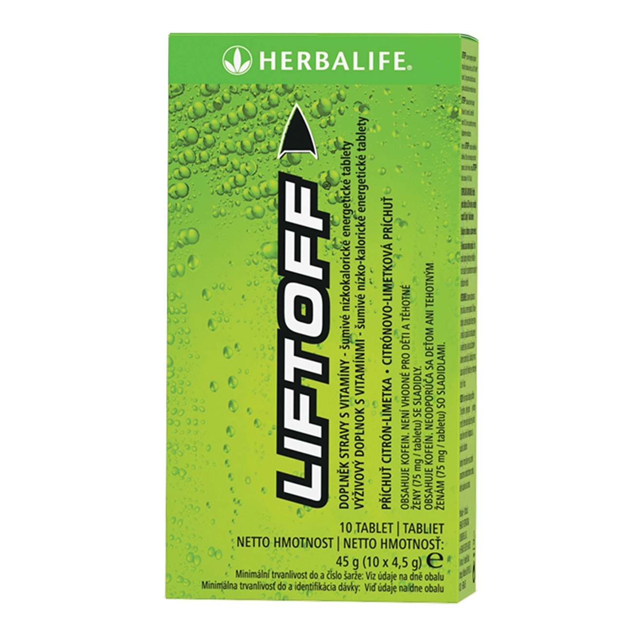 Lift Off® s citrónovo - limetkovou príchuťou