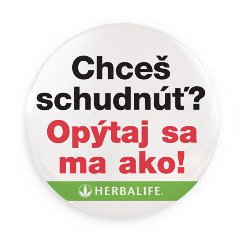Odznak - Chceš schudnúť? Sada 10 kusov