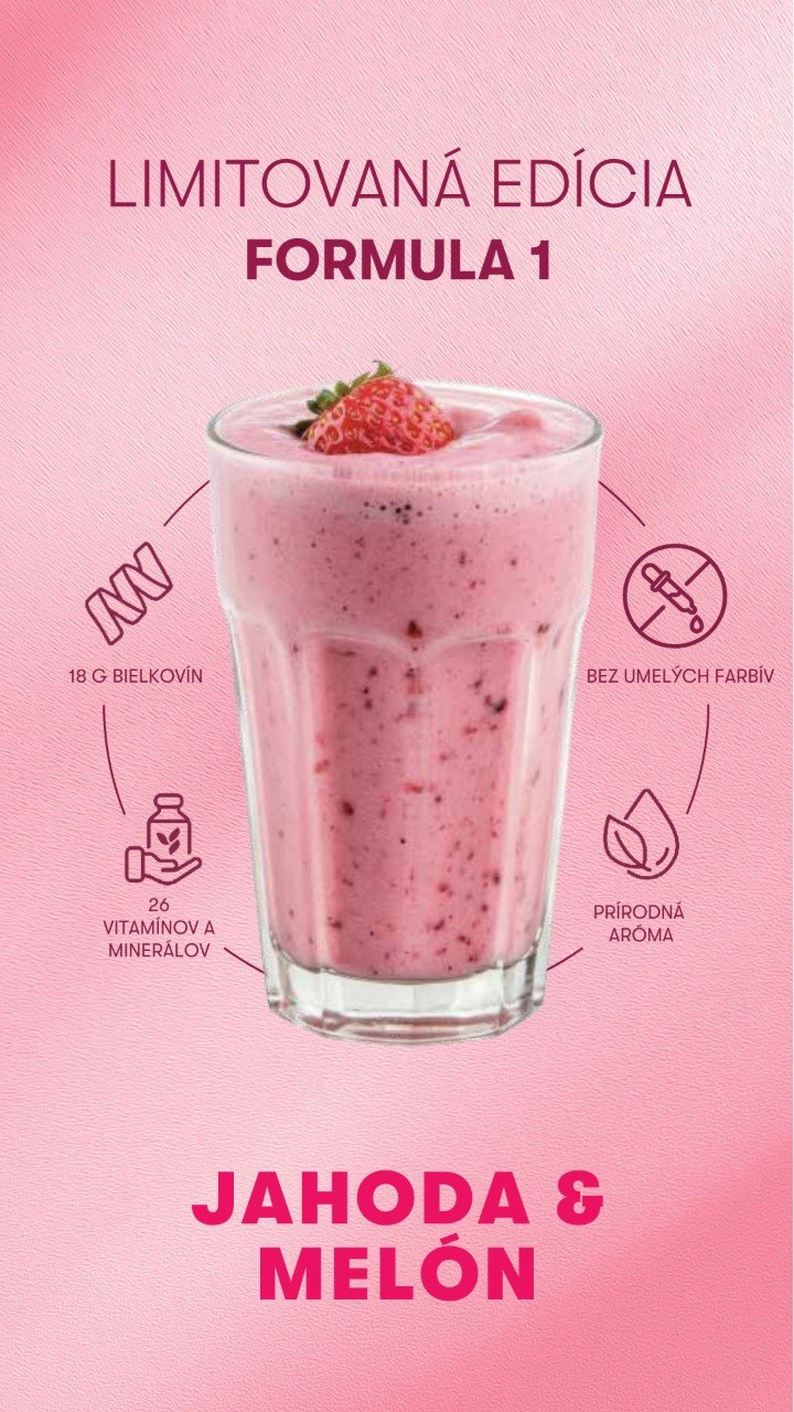 Herbalife Formula 1 Jahoda-melón (limitovaná edícia) – Obrázok 2
