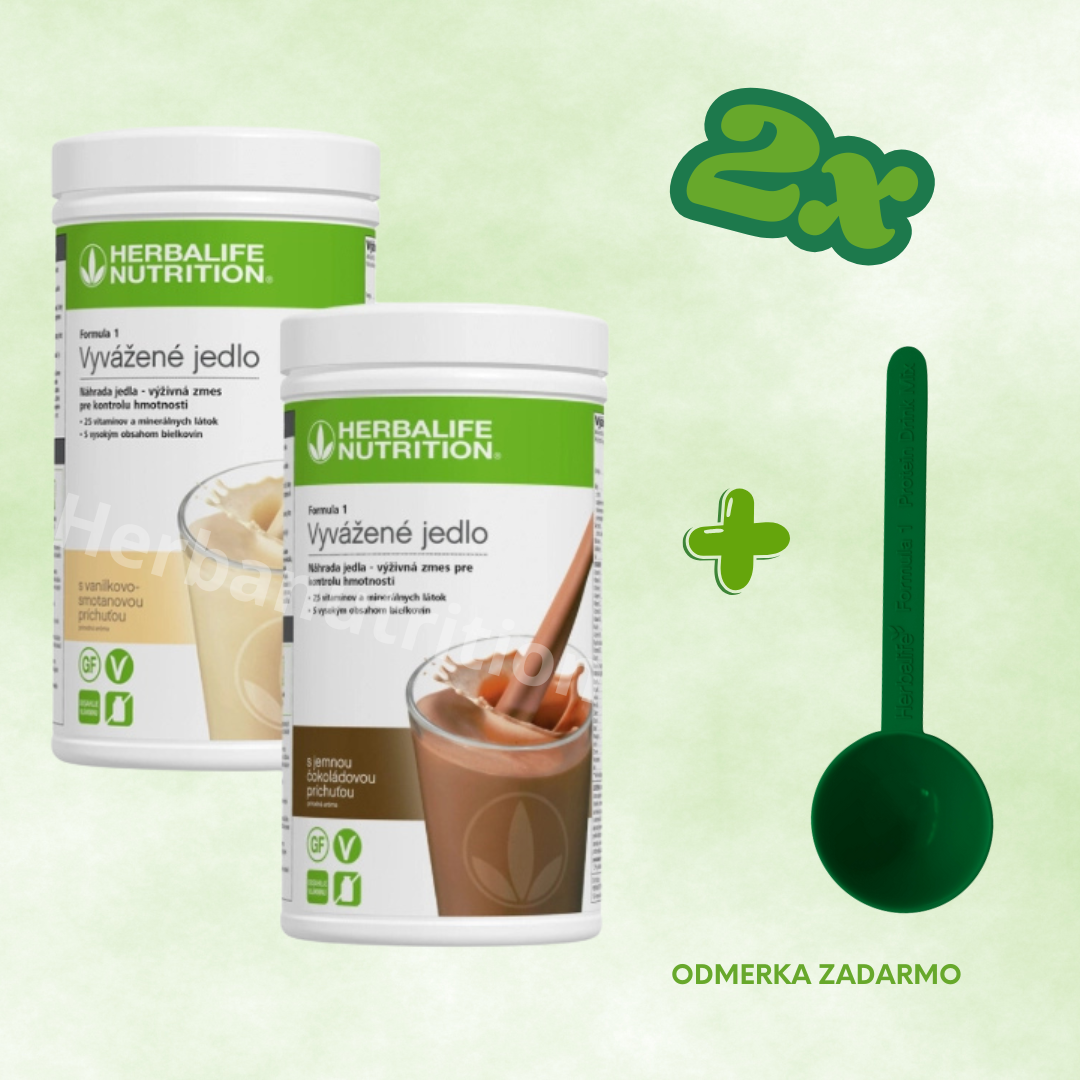 Herbalife 2x Shake Formula 1 | Výhodné balenie