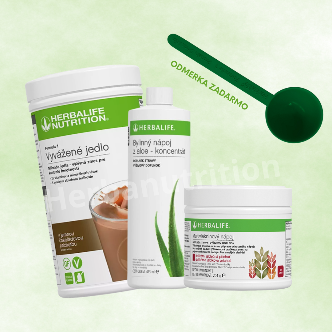 Akciový balíček Formula 1 + Vláknina + Aloe nápoj | Herbalife